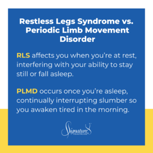 Infographic: Periodic Limb Movement Disorder (PLMD): Treating Restless Limbs
