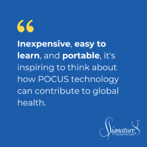 Quote: We Diagnose and Treat Patients Faster With Point-of-Care Ultrasound