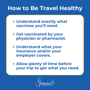 Inforgraphic: Where to Get Vaccines for Travel (and Which Ones You Need)