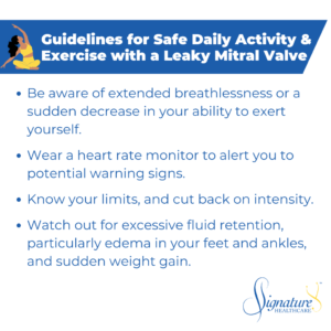 Infographic: What’s the Best Exercise for a Leaky Heart Valve?