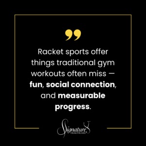 Quote: Squash vs. Pickleball vs. Racquetball: Which Sport Offers the Ultimate Workout?