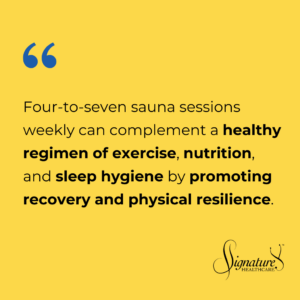 Quote: Sauna Health Benefits for Heart and Brain Health, A Doctor Explains